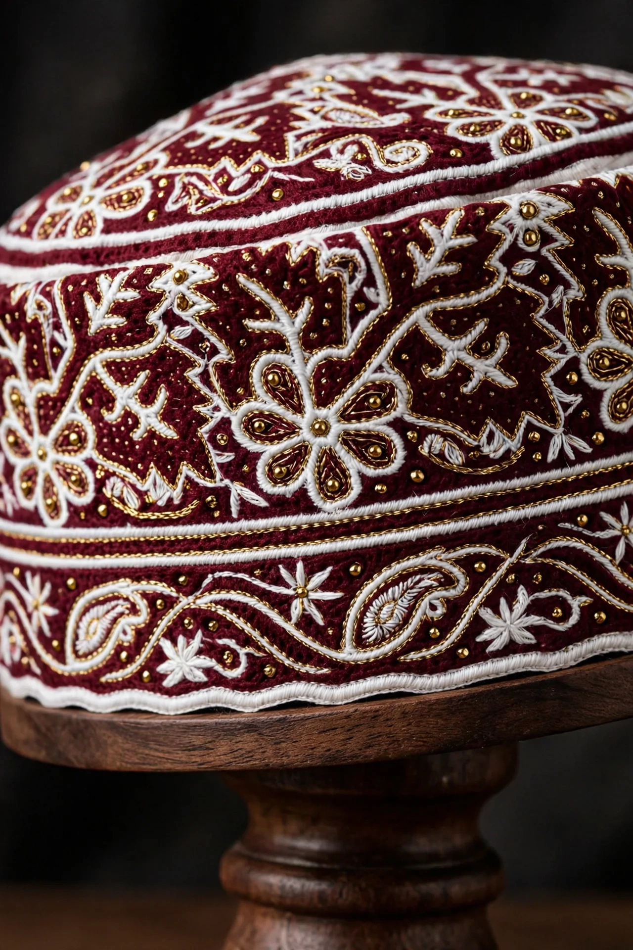 كمة عمانية تطريز يدوي