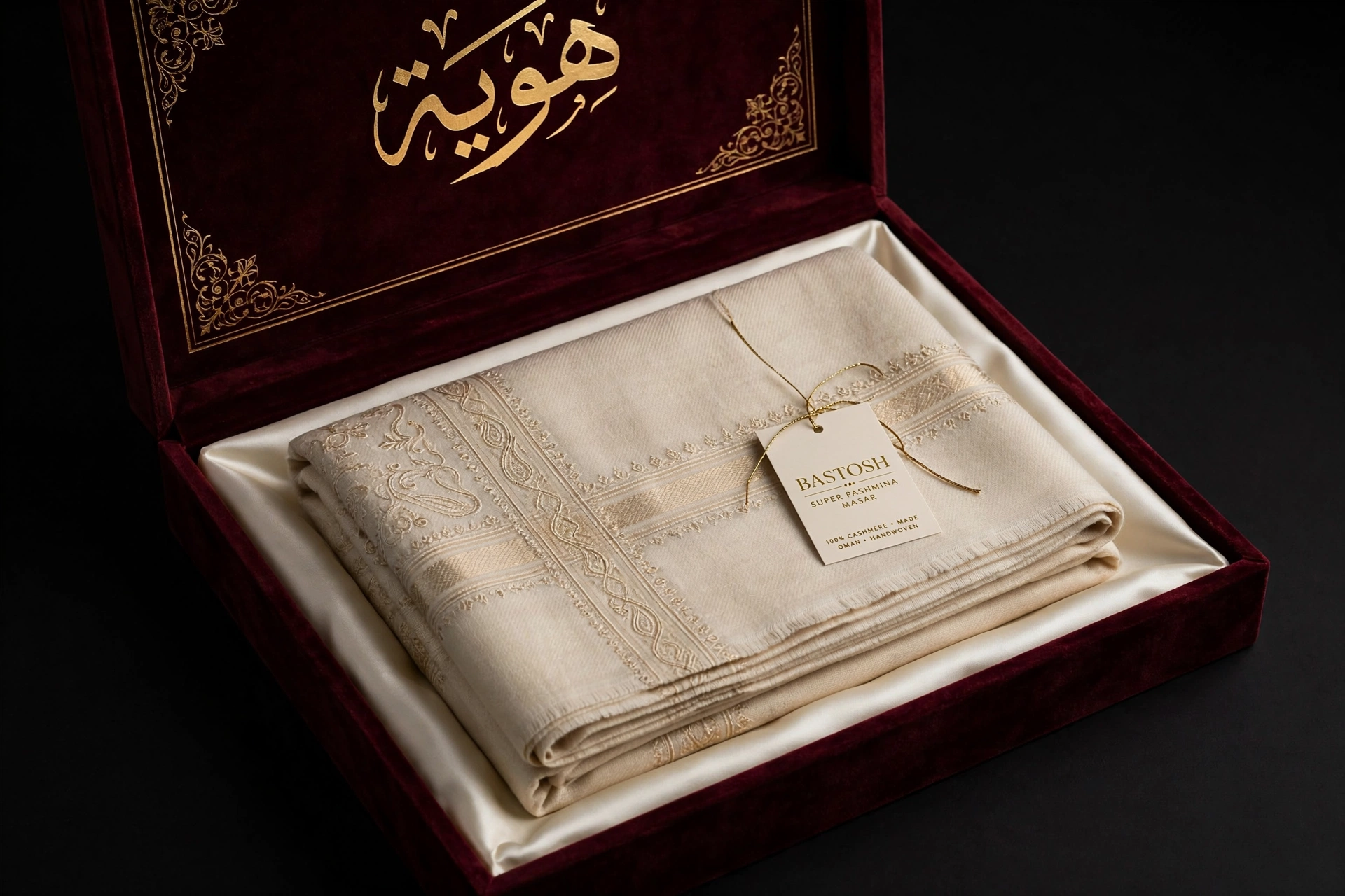مصار سوبر بشمينا في علبة مخملية